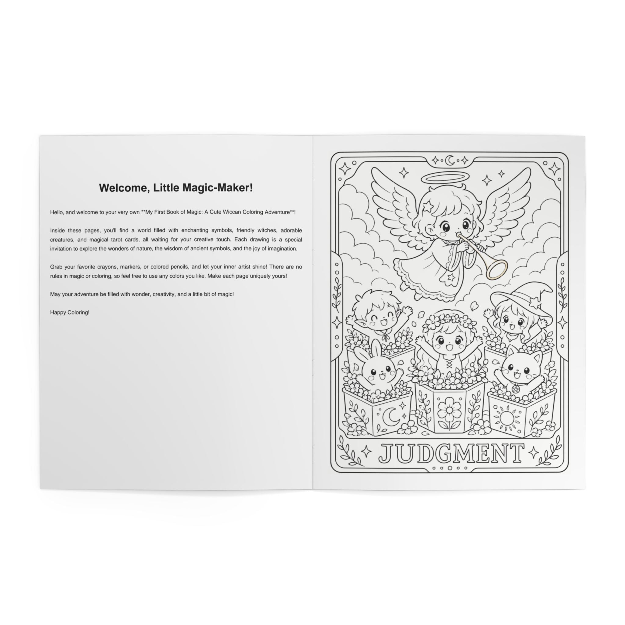 My First Book of Magic Coloring Book