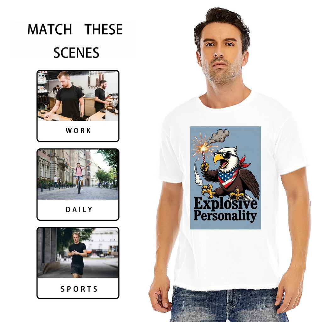 Explosive Personality USA, 4th of July T-Shirt