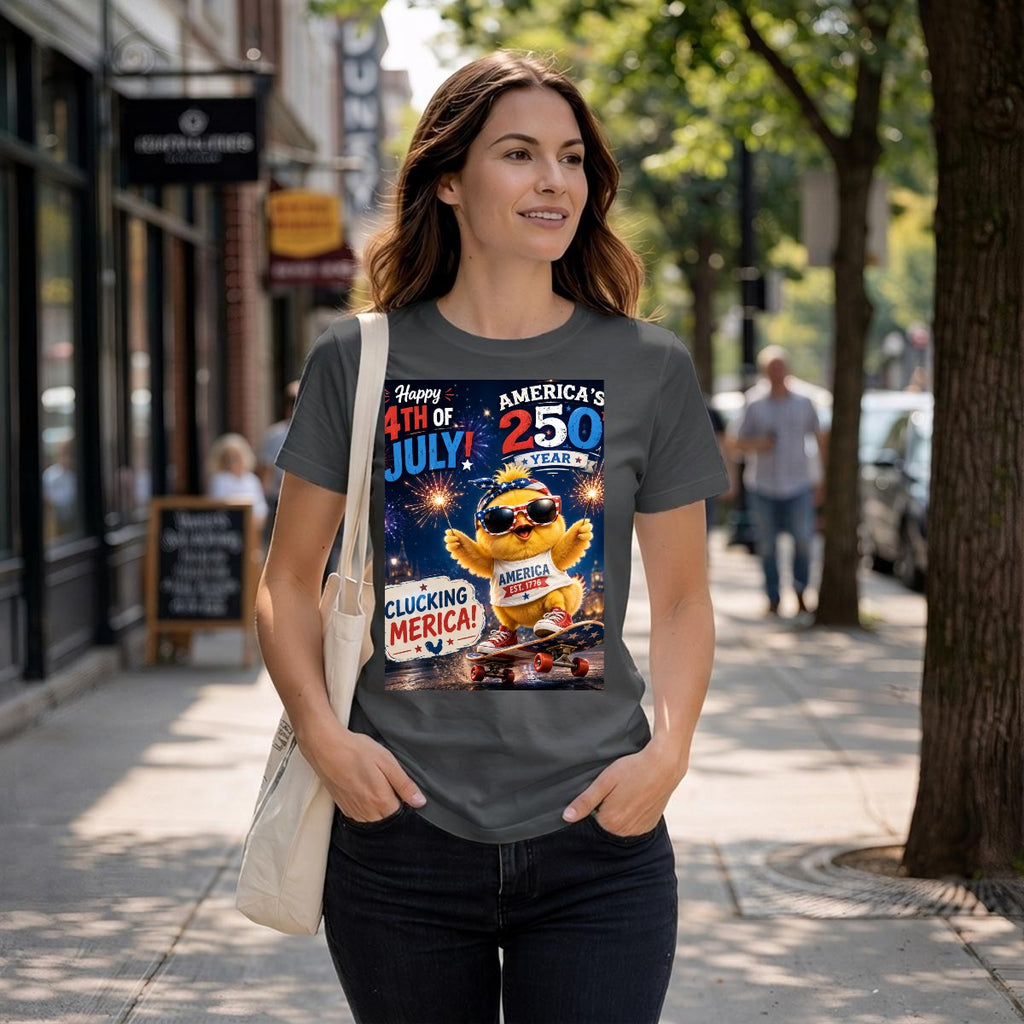 Chicken, 250 USA Unisex Heavyweight T-Shirt