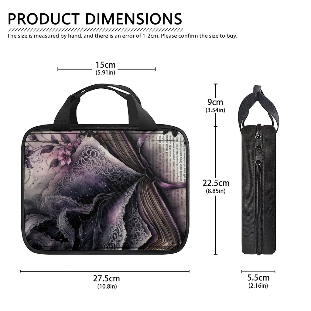 Canvas Storage Bag, Flowers Mystic Book
