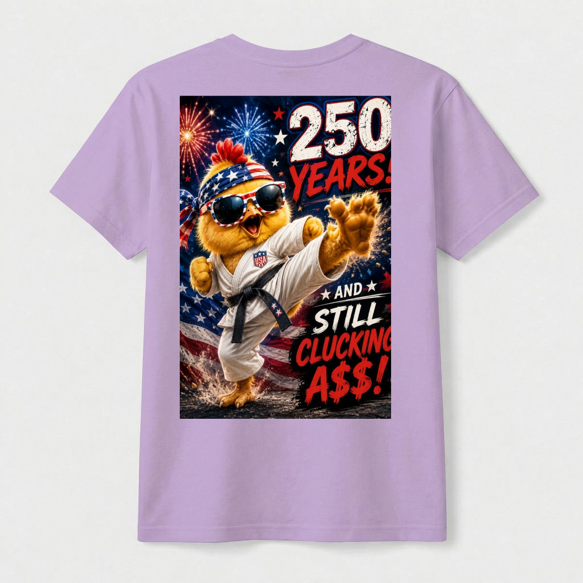 Chicken, 250 USA Unisex Heavyweight T-Shirt