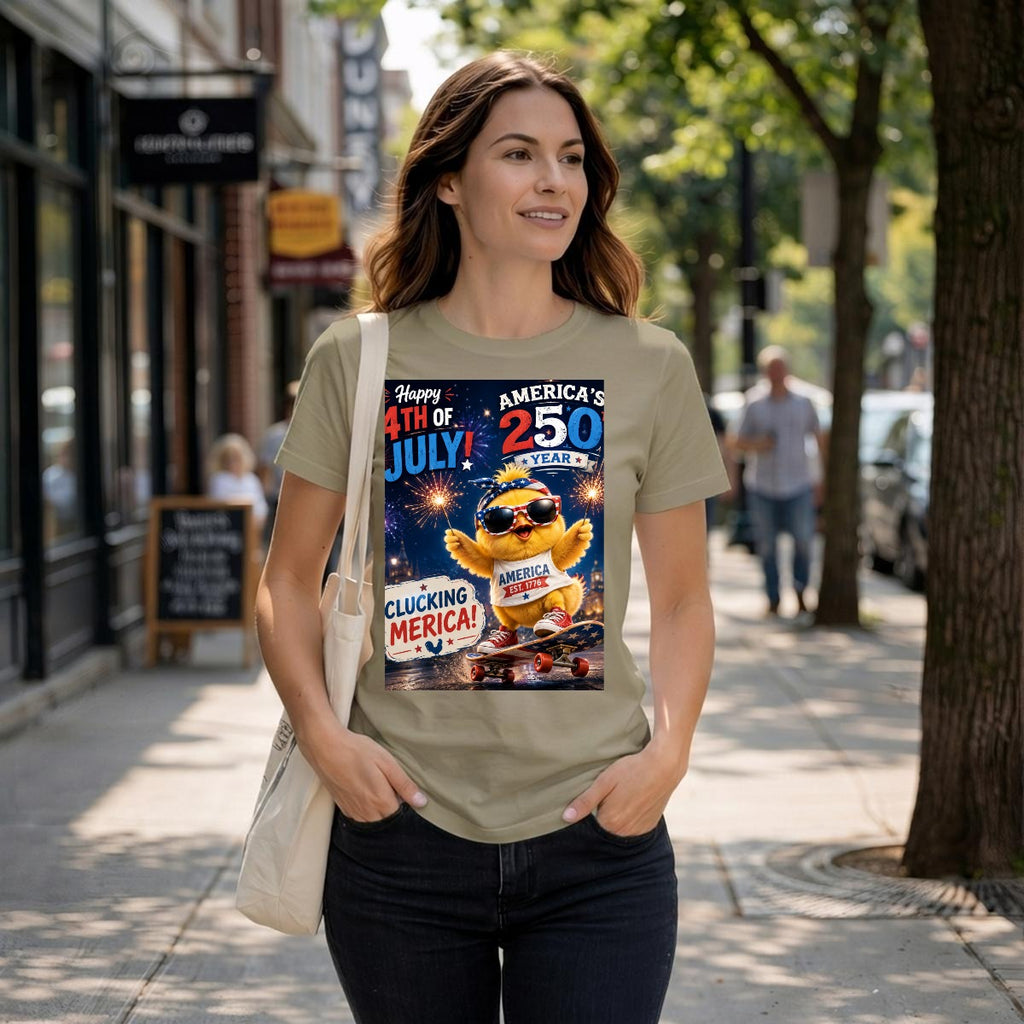 Chicken, 250 USA Unisex Heavyweight T-Shirt