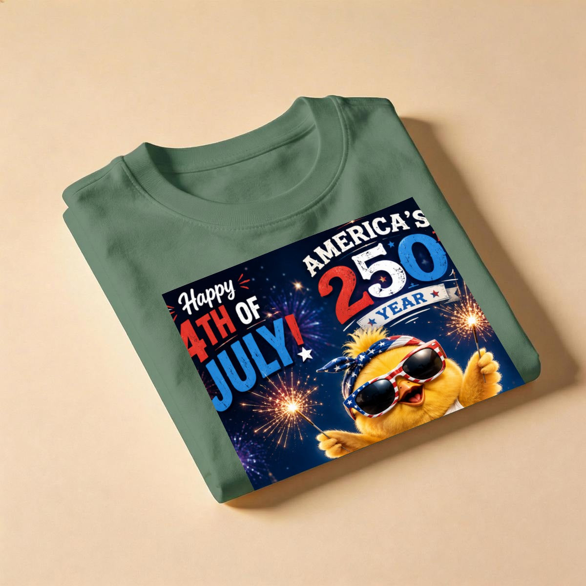 Chicken, 250 USA Unisex Heavyweight T-Shirt
