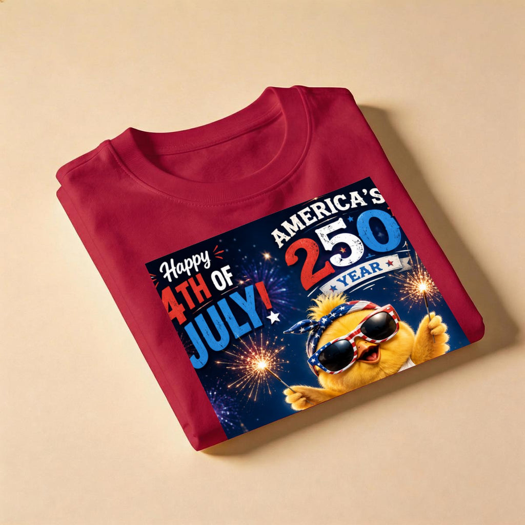 Chicken, 250 USA Unisex Heavyweight T-Shirt