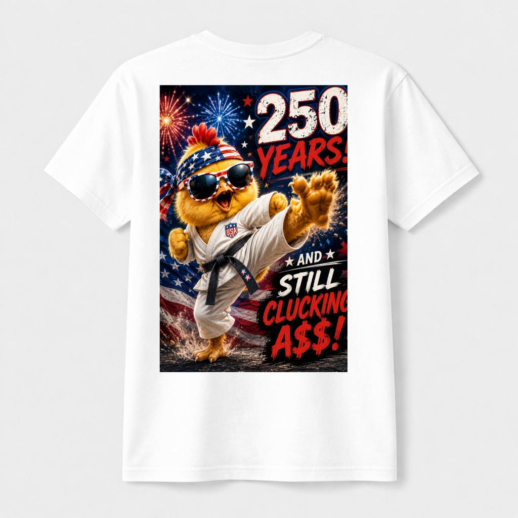 Chicken, 250 USA Unisex Heavyweight T-Shirt