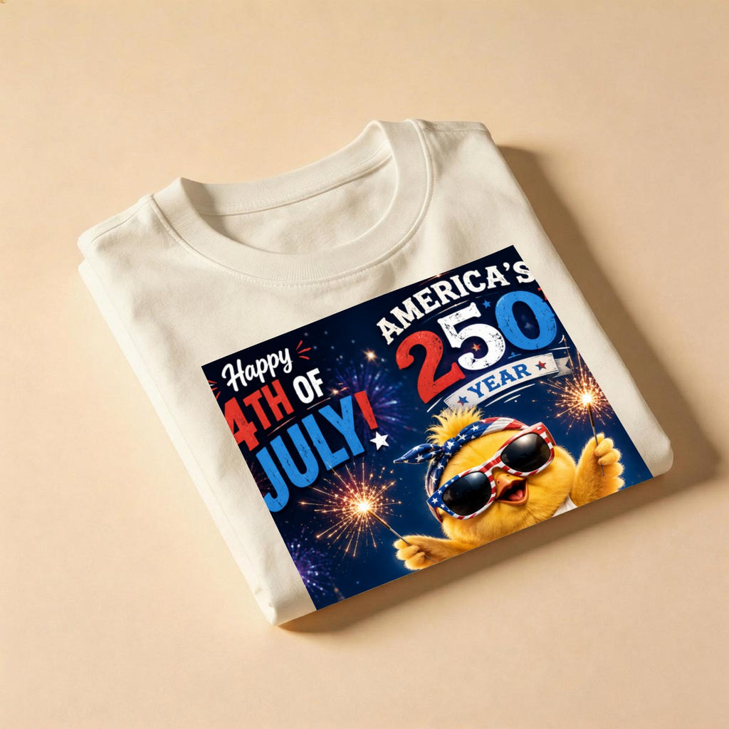 Chicken, 250 USA Unisex Heavyweight T-Shirt