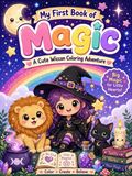 Magic, A Cute Wiccan Coloring advanture
