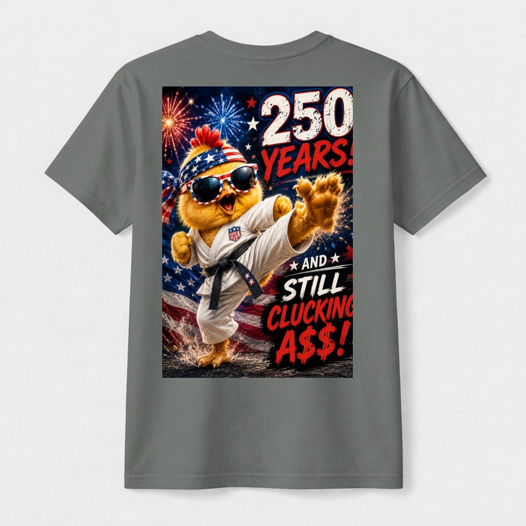 Chicken, 250 USA Unisex Heavyweight T-Shirt