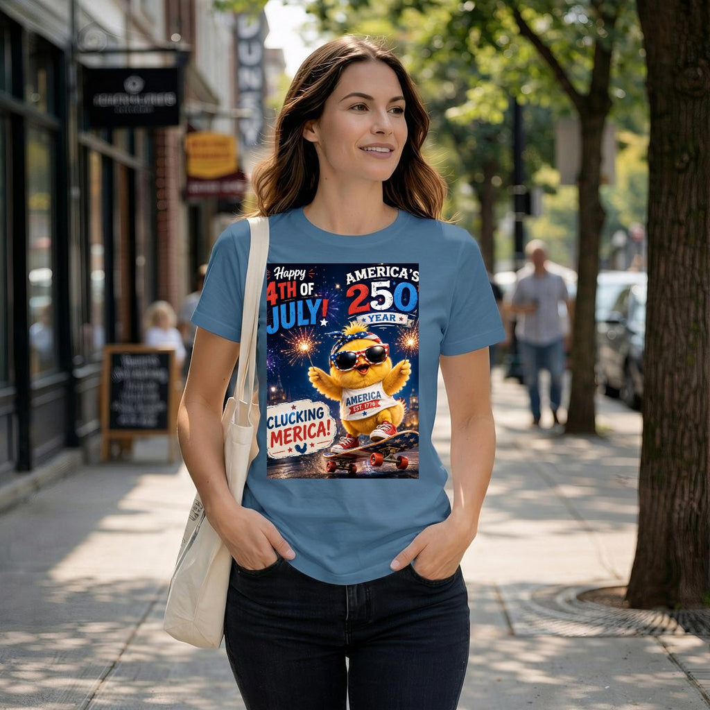Chicken, 250 USA Unisex Heavyweight T-Shirt