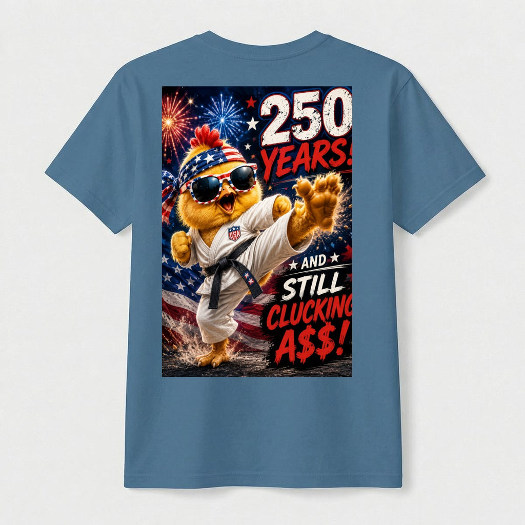 Chicken, 250 USA Unisex Heavyweight T-Shirt